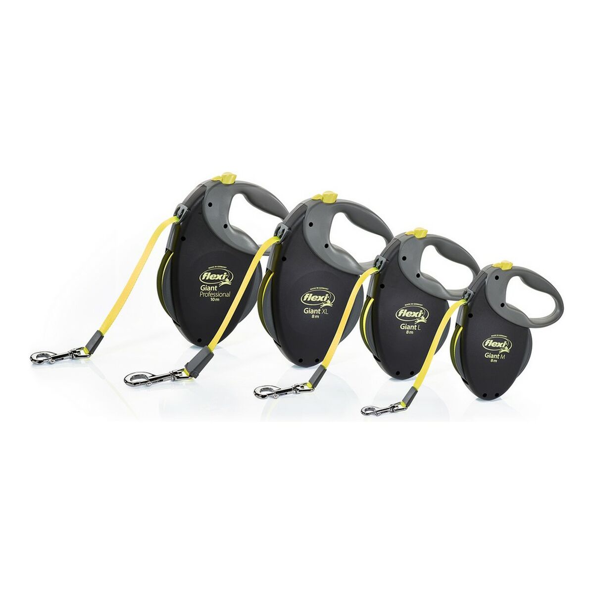 Pasji svinec Flexi Giant 8 m Velikost M